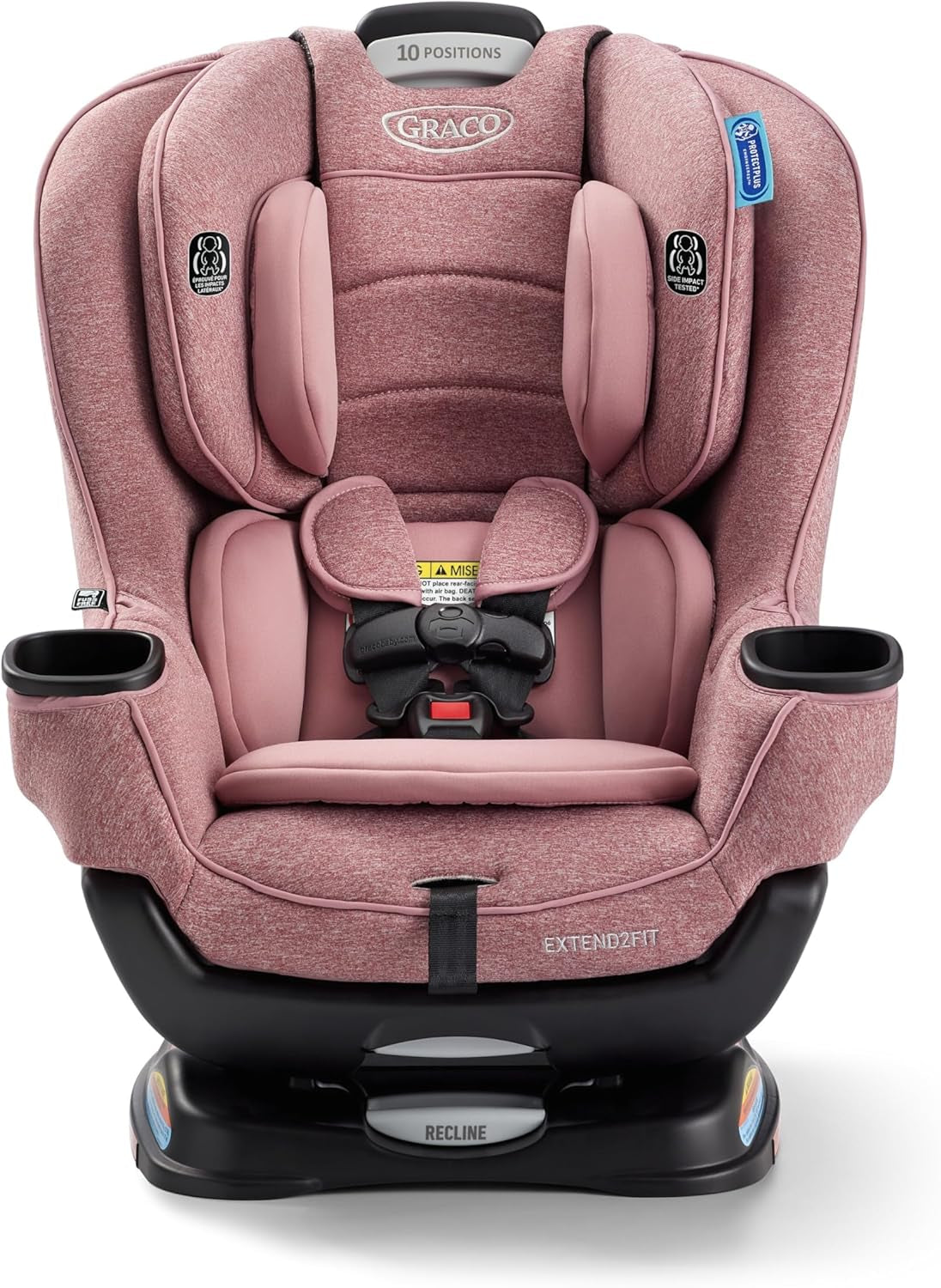 Extend2Fit Convertible Car Seat, 2-In-1 Forward & Rear-Facing Baby Car Seat, 1.8-30 Kg (4-65 Lb), Talia