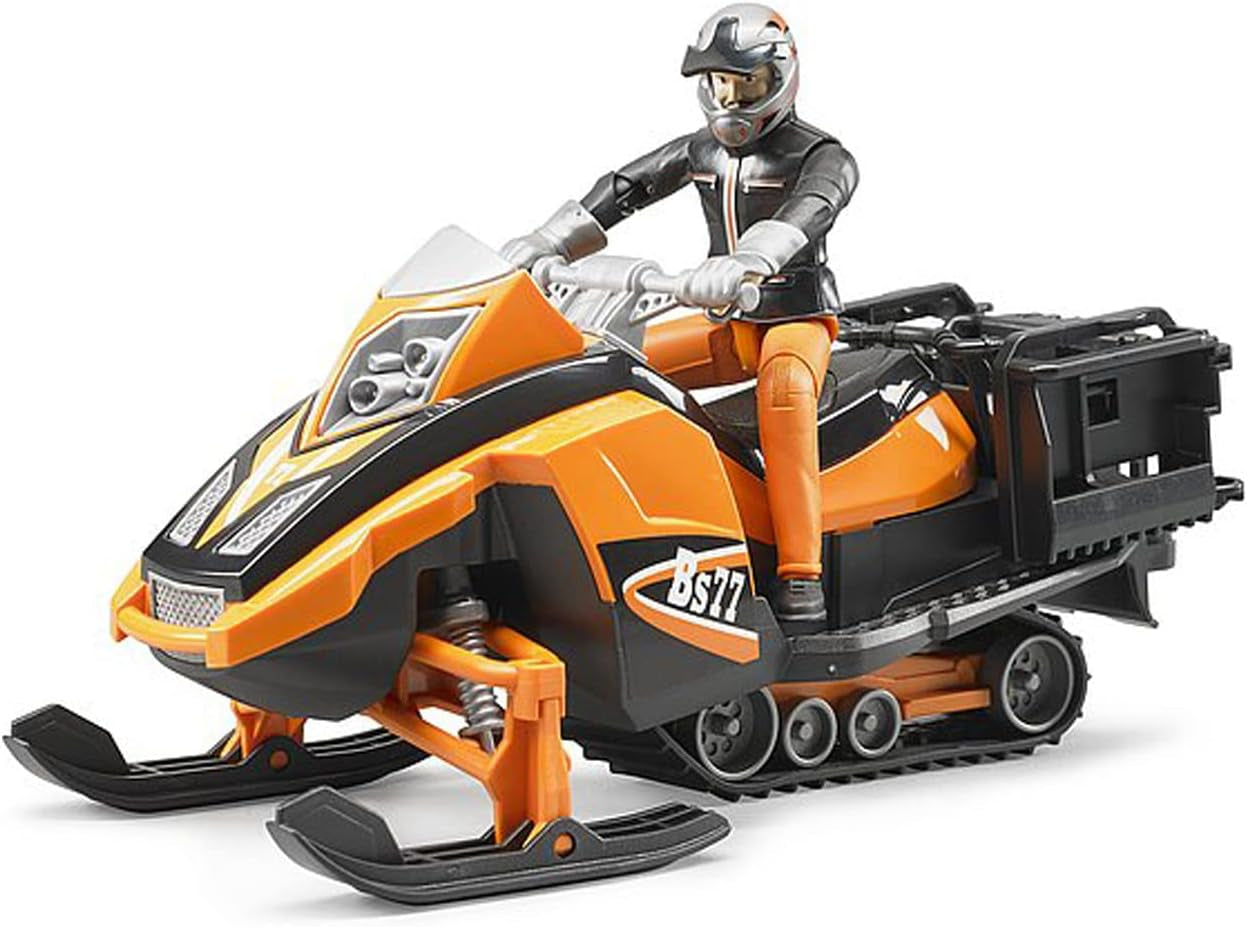 63101 Snowmobile with Driver and Accessories