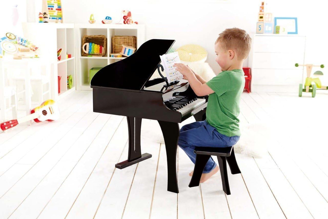 Early Melodies Happy Grand Piano, Black