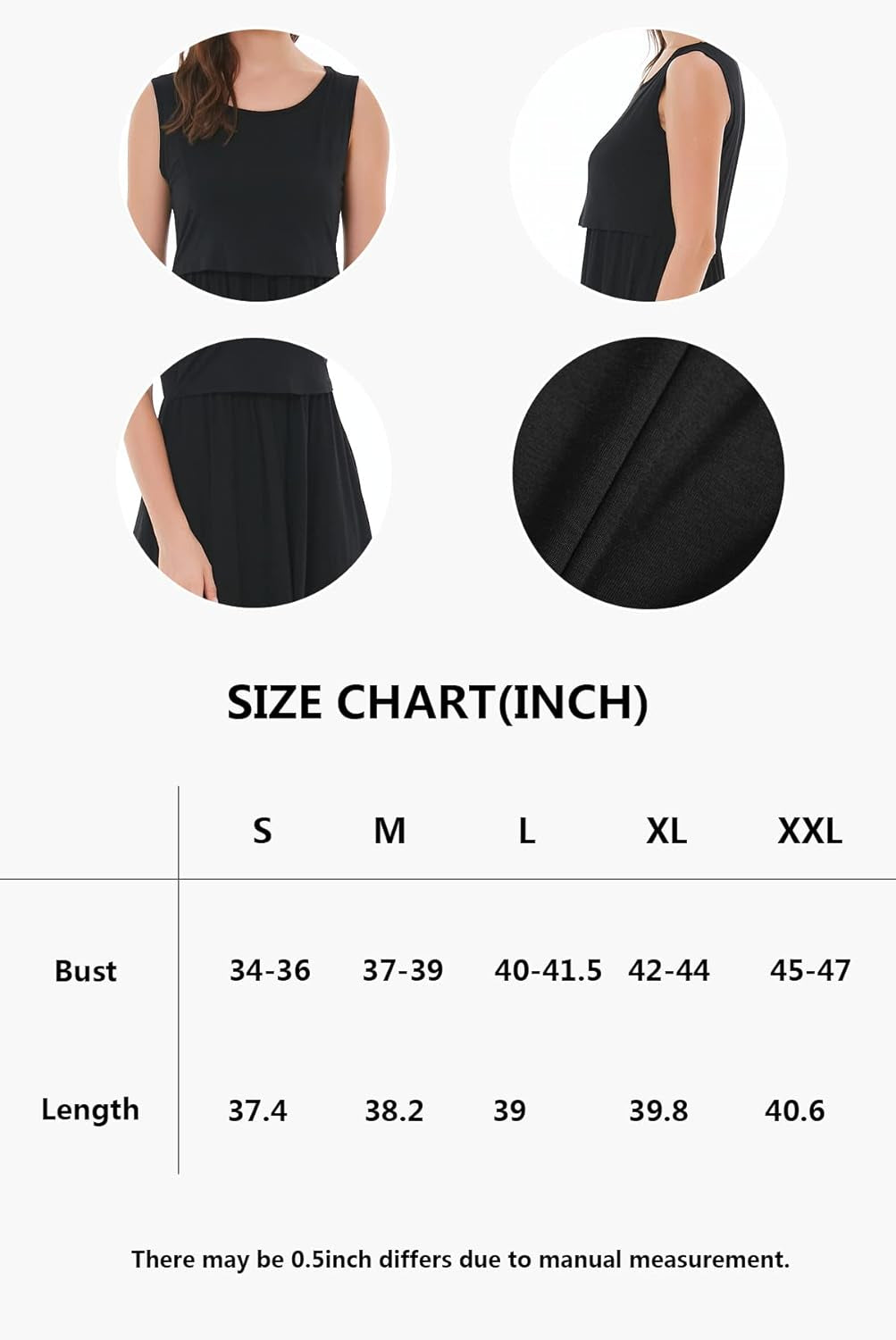 Women'S Sleeveless Nursing Dresses Patchwork Maternity Breastfeeding Dress