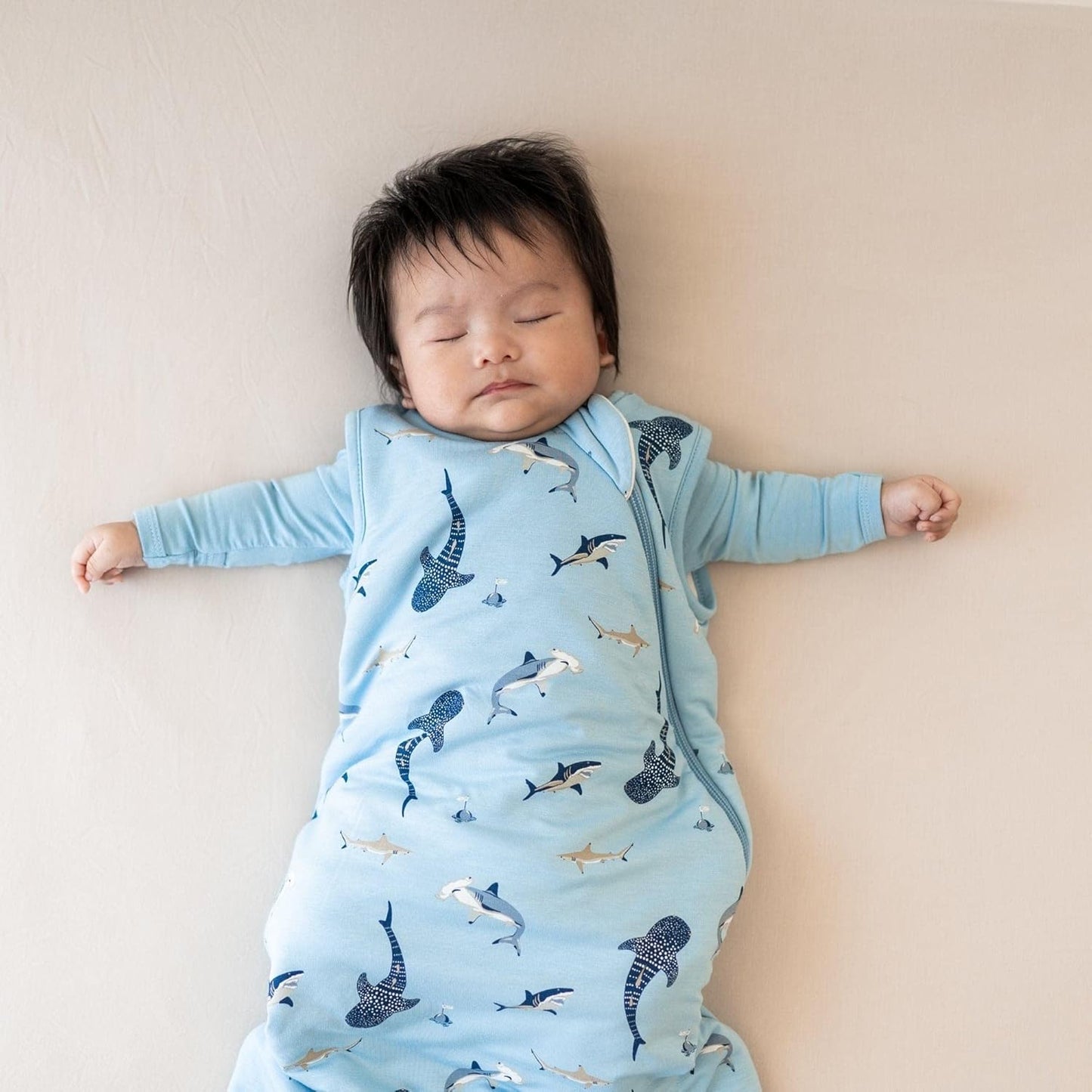 Printed Sleeping Bag for Toddlers 0 to 36 Months - Made of Soft Rayon Made from Bamboo Material - 1.0 Tog