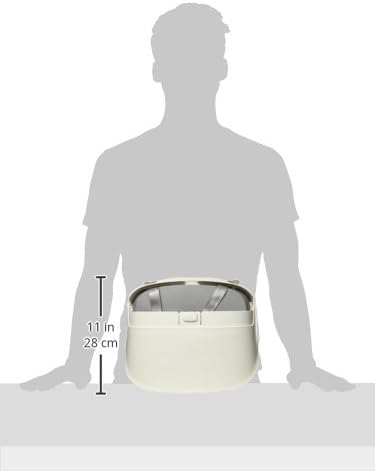 Perch Booster Seat with Straps, Gray