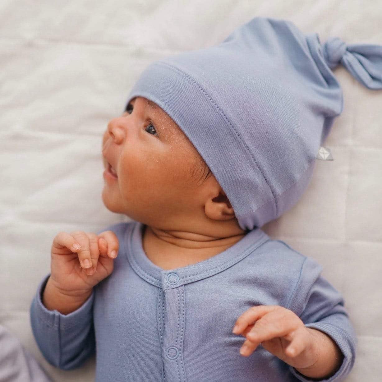 Organic Bamboo Rayon Baby Beanie Hats Super Soft Knotted Caps Available