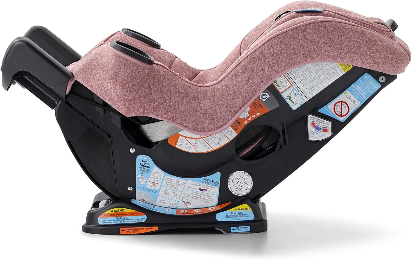 Extend2Fit Convertible Car Seat, 2-In-1 Forward & Rear-Facing Baby Car Seat, 1.8-30 Kg (4-65 Lb), Talia