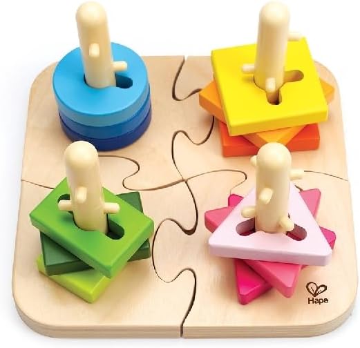 Creative Toddler Wooden Peg Puzzle