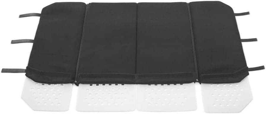 Remi Playard | Deluxe 3-In-1 Portable Playard, Bedside Bassinet + Travel Crib| Mesh Bassinet, Mattress, Organic Cotton Mattress Cover + Storage Bag Included | Jake (Charcoal)