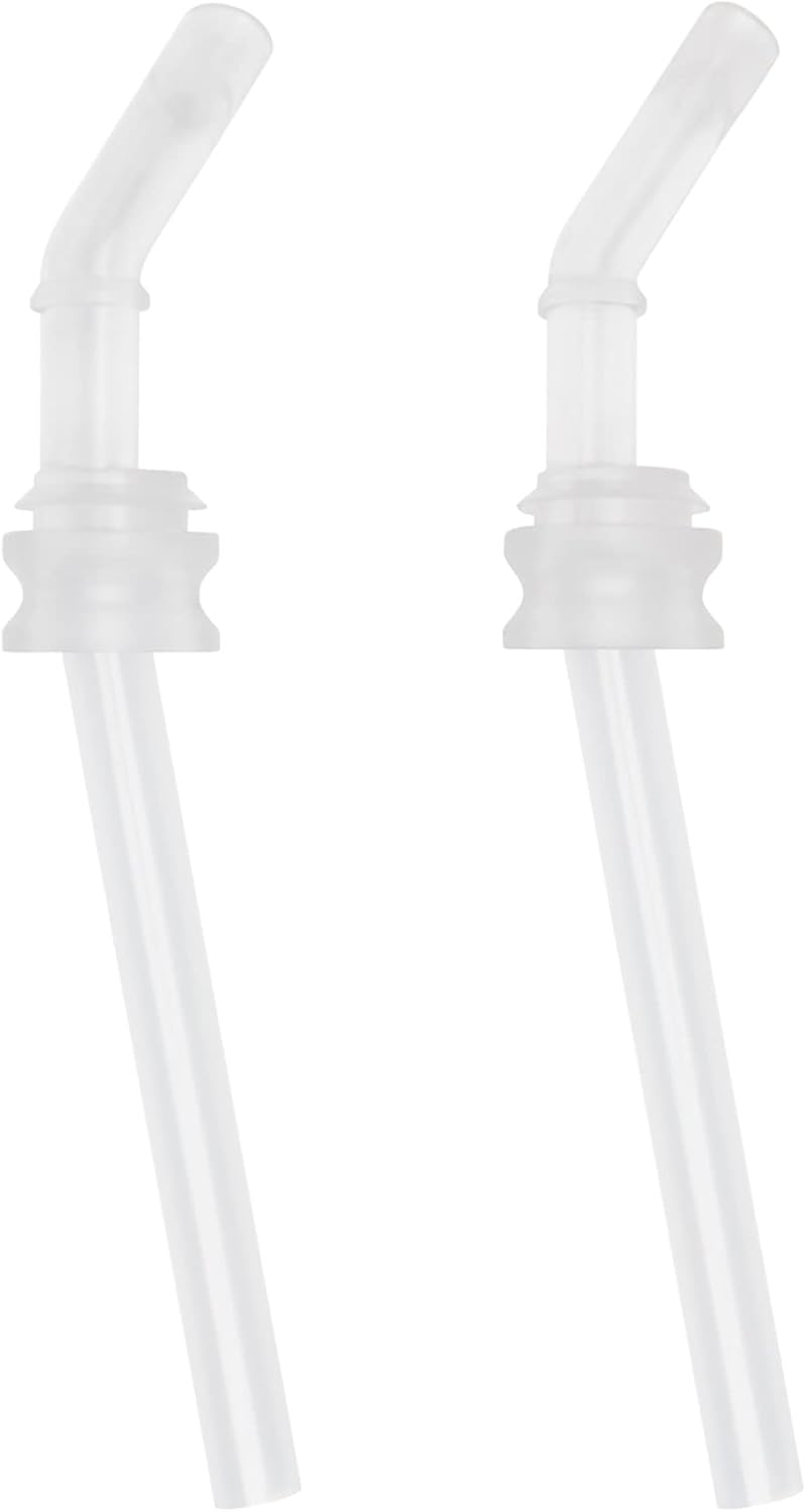 Tot Transitions Straw Cup, Replacement Straws, 9 Oz, 2 Count, White