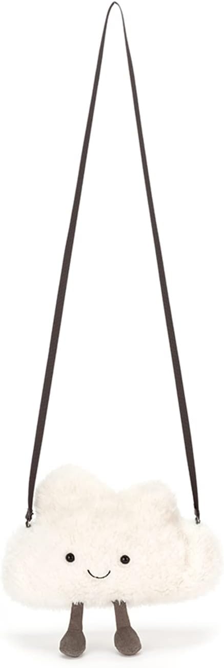 Plush Bag Collection | Crossbody Bags & Shoulder Purses | Fun & Unique Handbag, Cloud, Purse