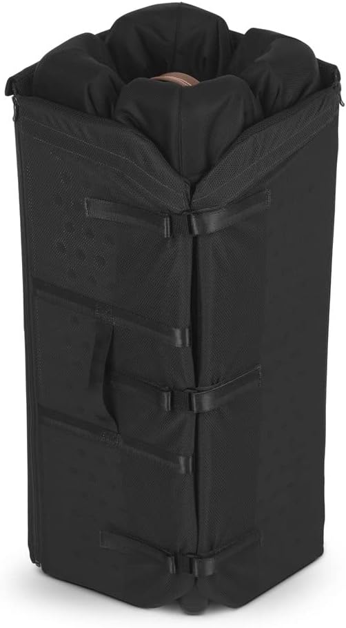 Remi Playard | Deluxe 3-In-1 Portable Playard, Bedside Bassinet + Travel Crib| Mesh Bassinet, Mattress, Organic Cotton Mattress Cover + Storage Bag Included | Jake (Charcoal)