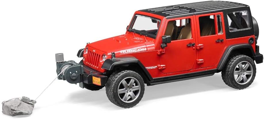 02525 Jeep Wrangler Unlimited Rubicon, Red
