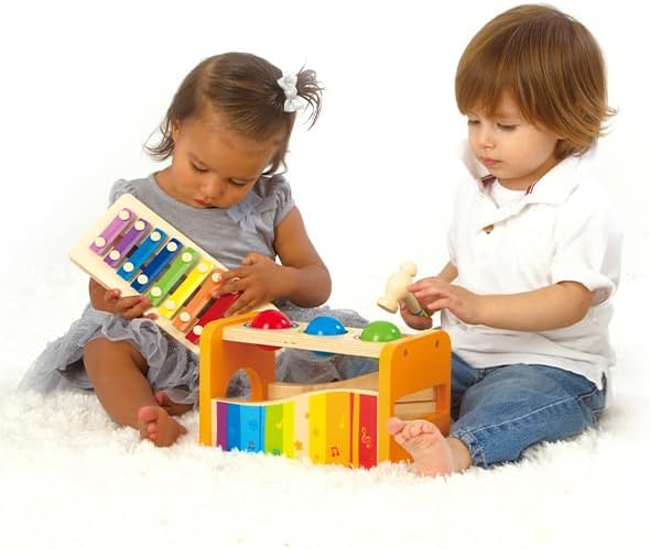 - Pound & Tap Bench with Slide Out Xylophone