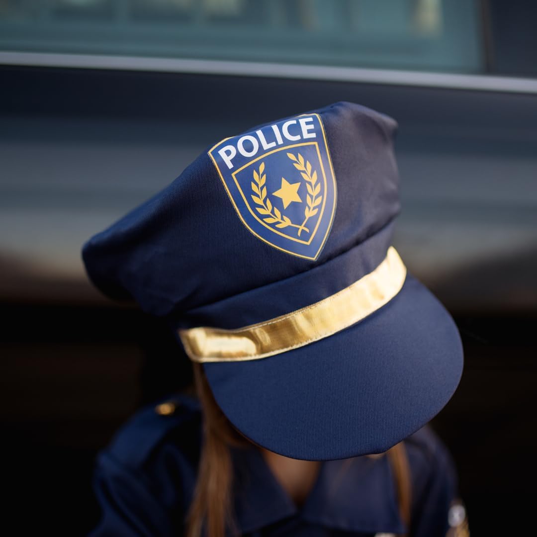 81485, Police Officer Set Includes 5 Accessories, US Size 5-6