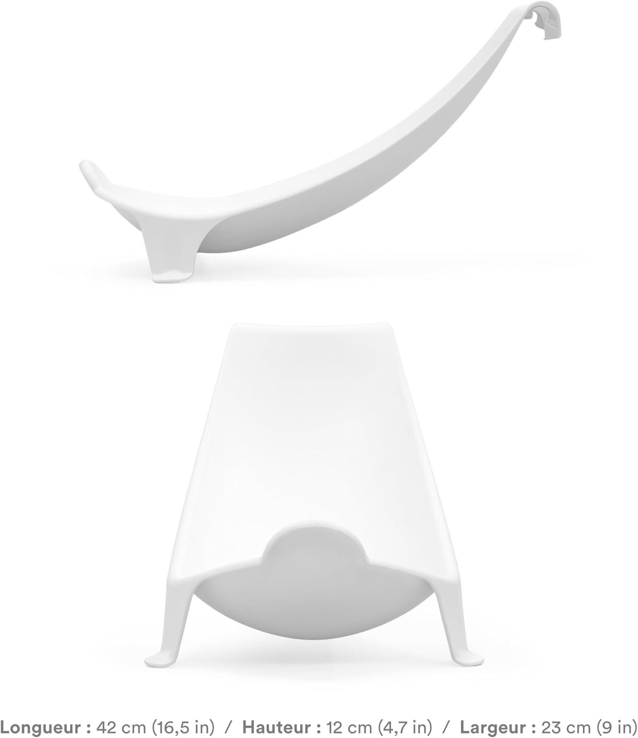 Flexi Bath Newborn Support, White - Made to Fit Flexi Bath Foldable Baby Bathtub - Lightweight, Convenient, Comfortable & Safe - Best for Babies up to Eight Months or 17.6 Lbs