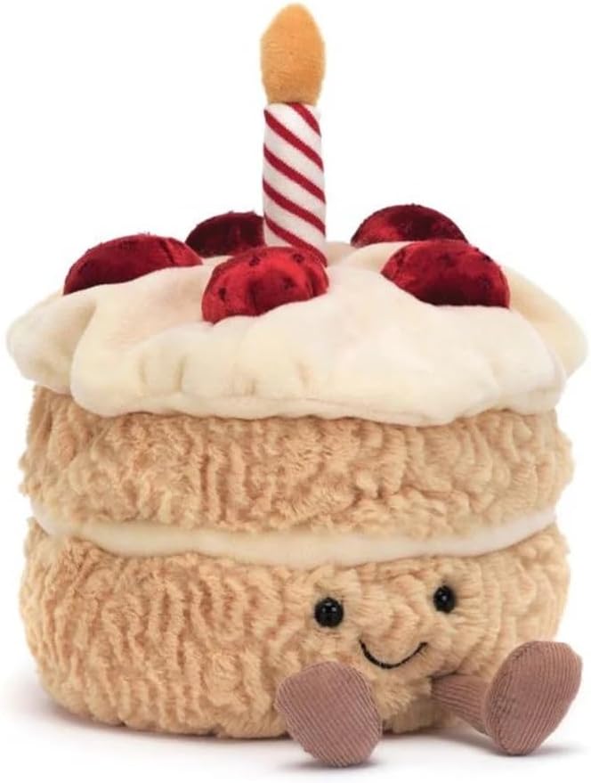 Fun Birthday Cake - L: 12 Cm X W: 12 Cm X H: 16 Cm