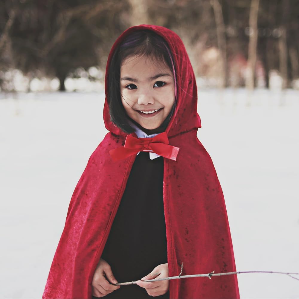 Little Red Riding Hood Cape, Size 7-8