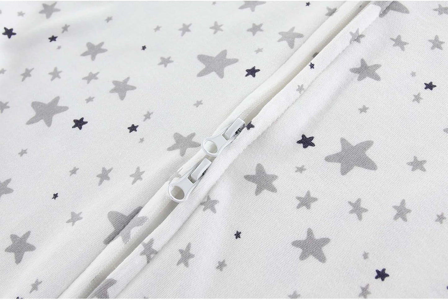 Baby Boy Girls Clothes 2-Way Zip Footed Bodysuit Long Sleeve 3-Pack Outfits 100% Cotton