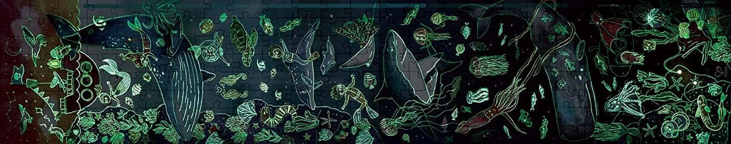 - Ocean Life Glow-In-The-Dark Puzzle
