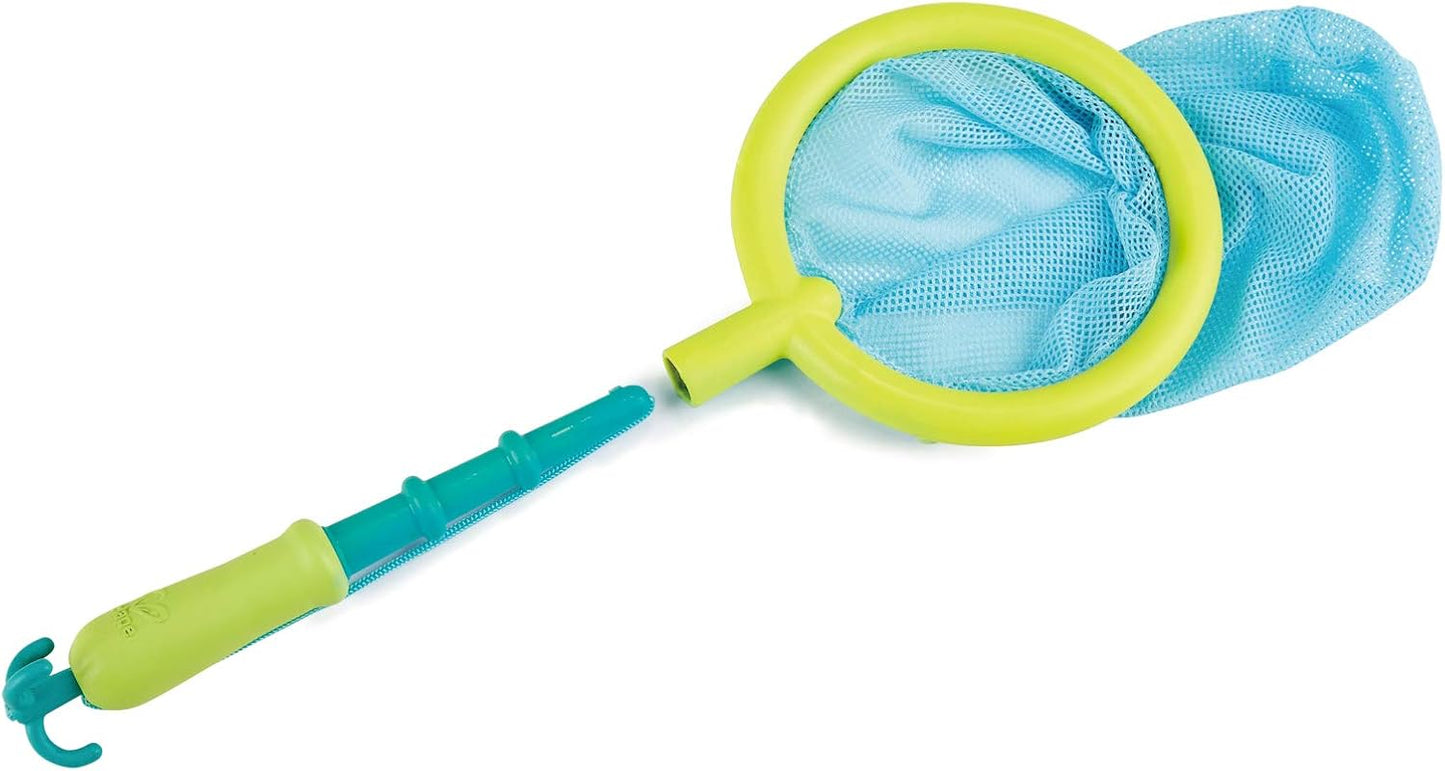 Double Fun Fishing Set | Jumping Sea Creatures with Net & Detachable Fishing Pole Handle