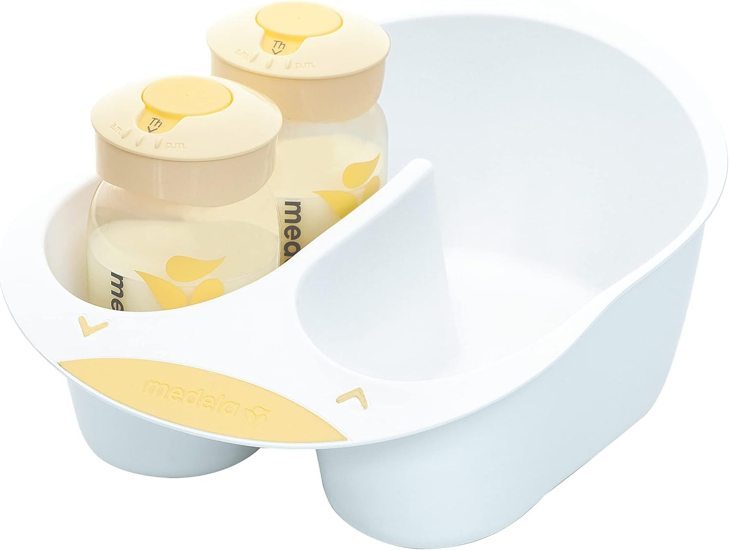 Breast Milk Storage Solution Set, Breastfeeding Supplies & Containers, Breastmilk Organizer, Made without BPA, Clear, 45 Piece Set