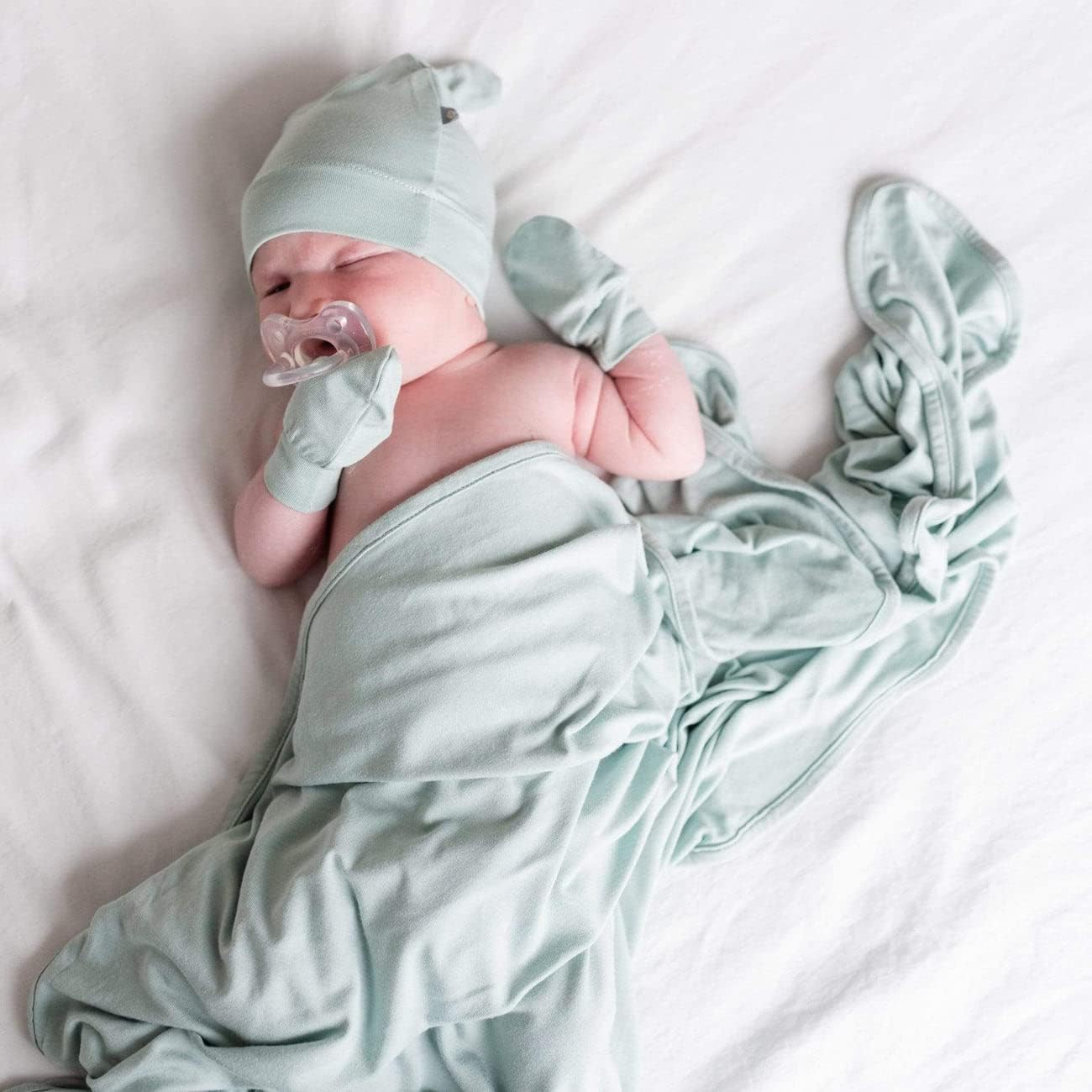 Bamboo Rayon Swaddling Blanket (Sage)