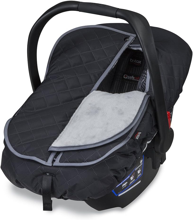 B-Warm Insulated Infant Car Seat Cover, Polar Mist
