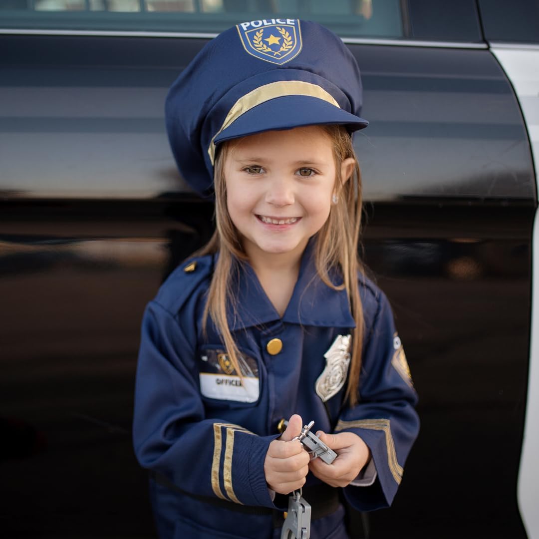 81485, Police Officer Set Includes 5 Accessories, US Size 5-6