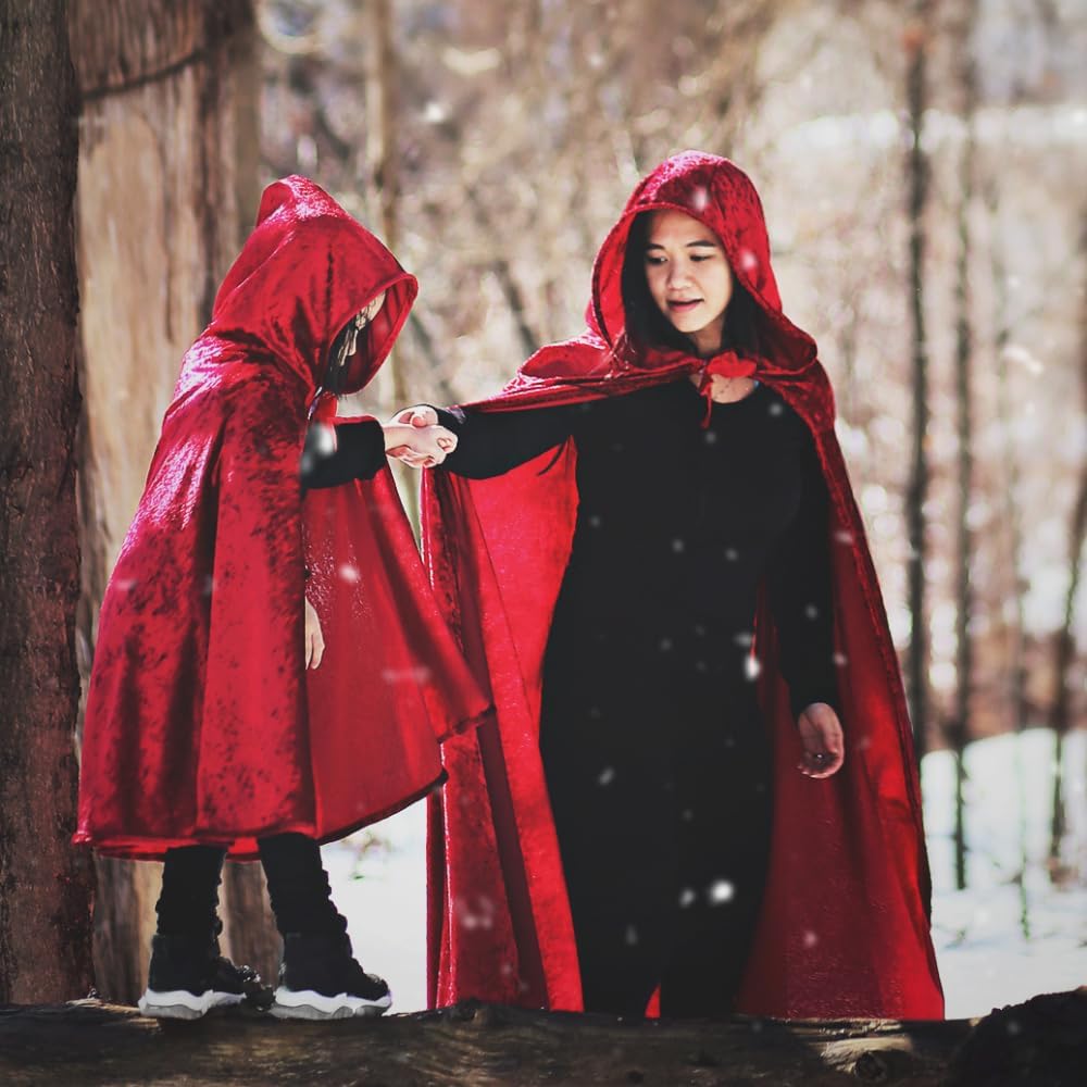 Little Red Riding Hood Cape, Size 7-8