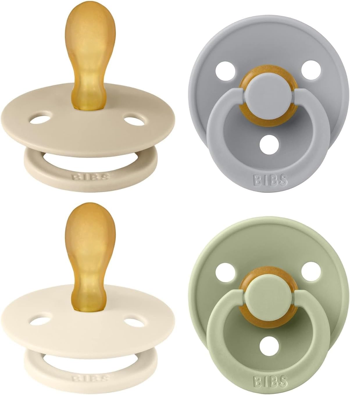 Pacifiers - 4 Pack (Cloud Mix, 6-18 Months)