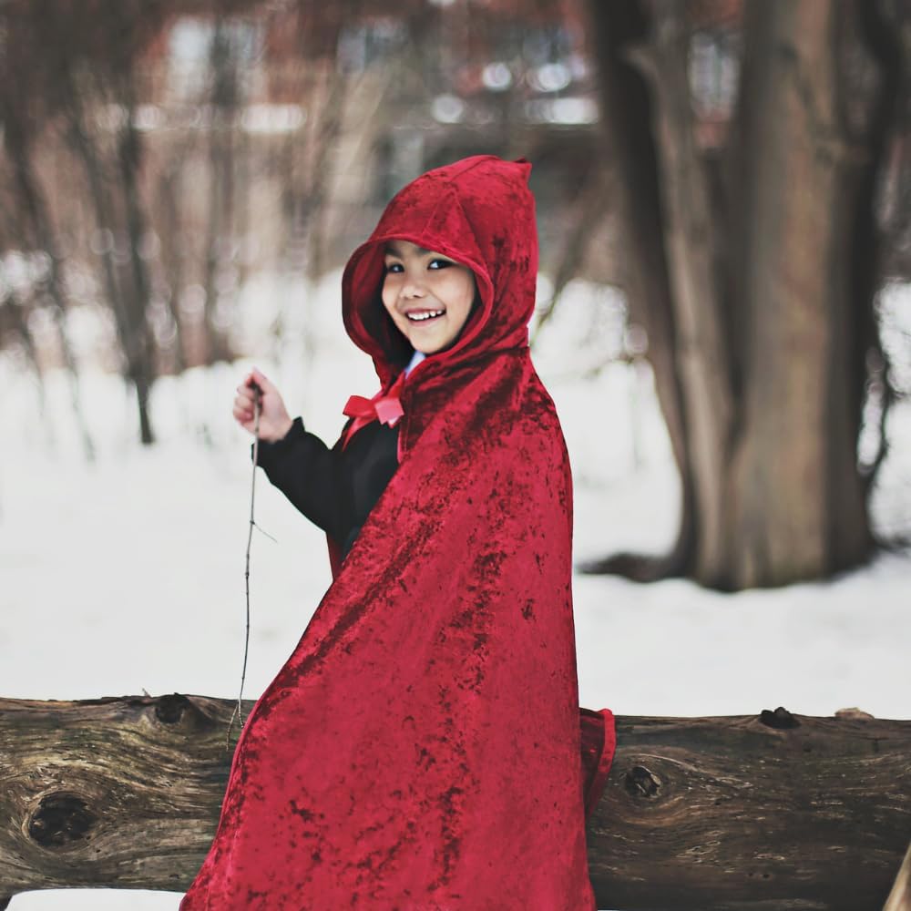 Little Red Riding Hood Cape, Size 7-8