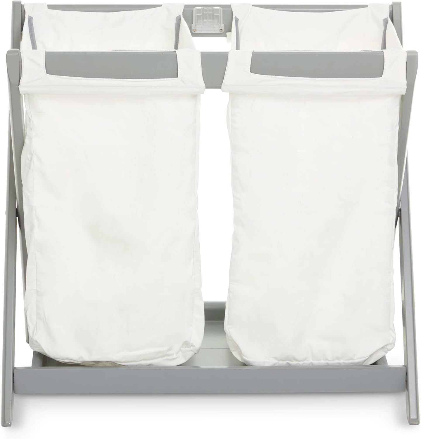 Bassinet Stand Hamper Insert Compatible with Uppababy Bassinet Stands, 2 Pack, Dual Compartment and Carry Handles (Bassinet Stand Is Not Included)