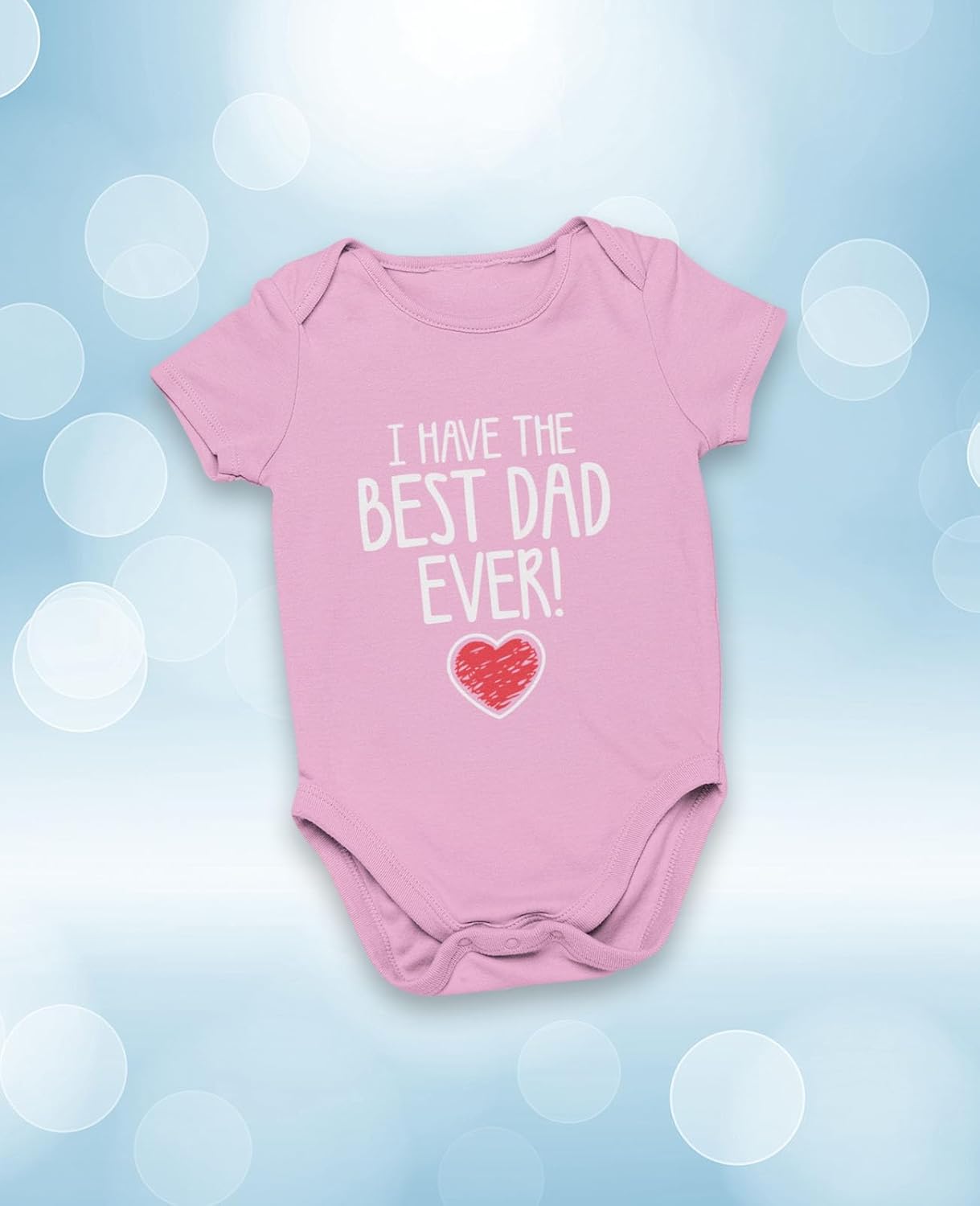 Best Dad Ever Baby Boy Girl Outfit Gifts for New Dads from Son Daughter Fathers Day Infant Bodysuit