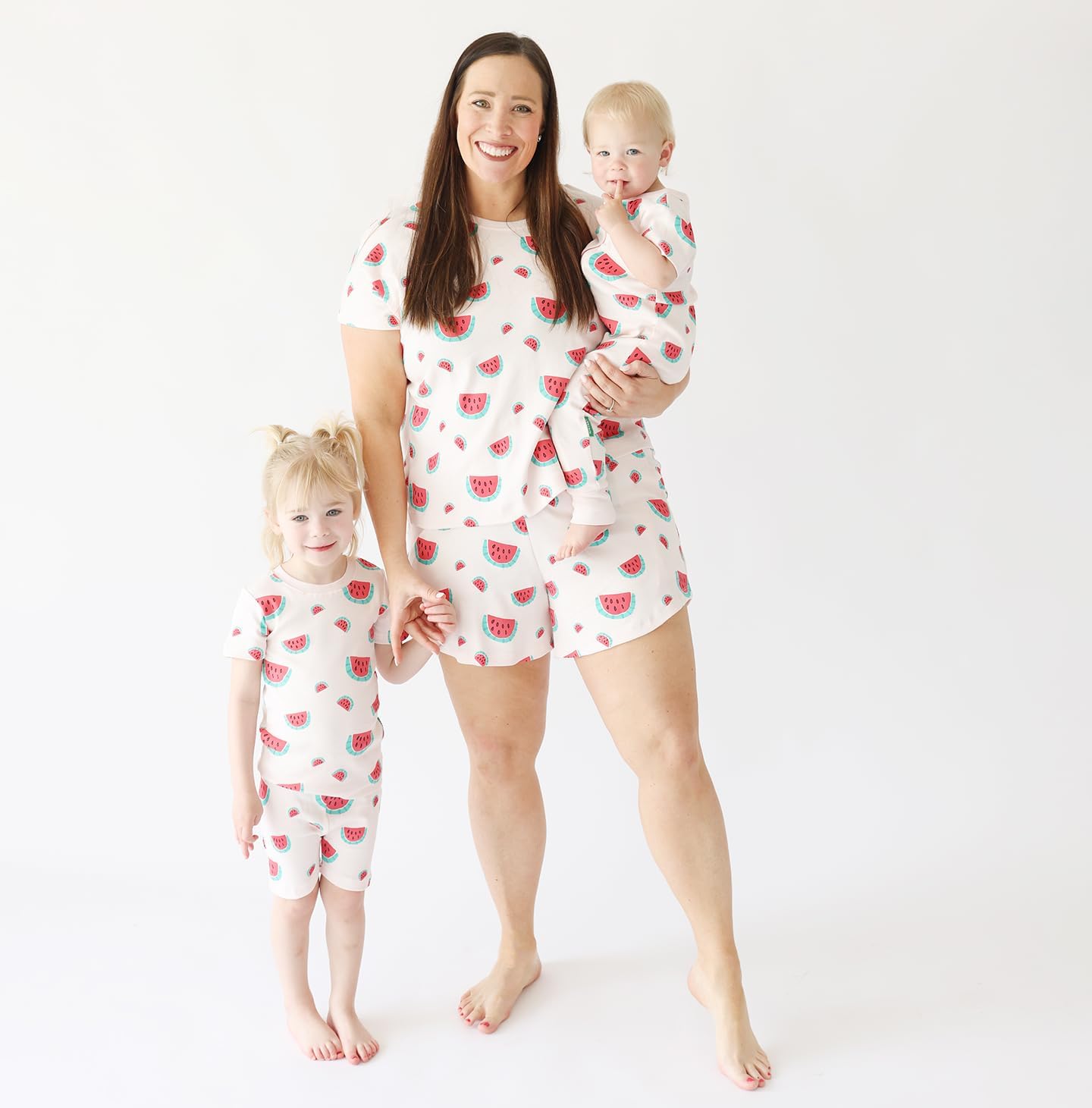 Organic Signature Print '2-Way' Zip Romper Short Sleeve