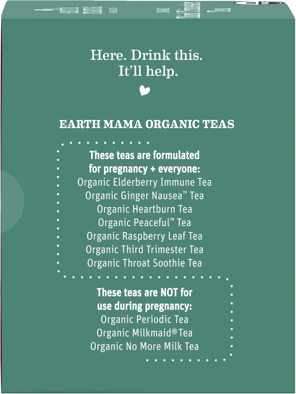Organic Third Trimester Tea for Pregnancy Comfort and Childbirth Preparation, 16-Count