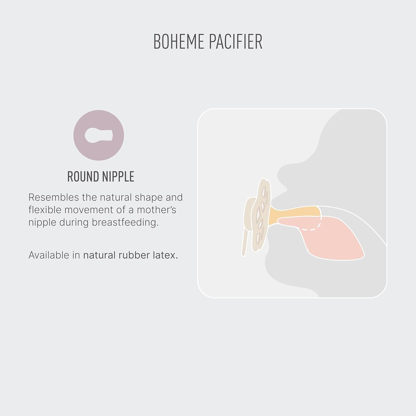 Pacifiers - Boheme Collection | Bpa-Free Baby Pacifier | Made in Denmark