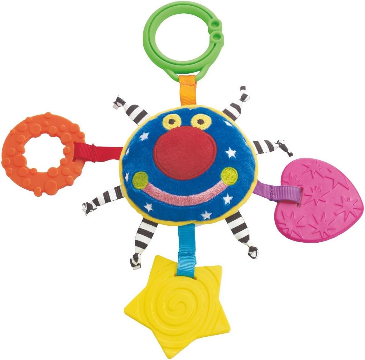 Whoozit Orbit Teether Soft Activity and Travel Toy
