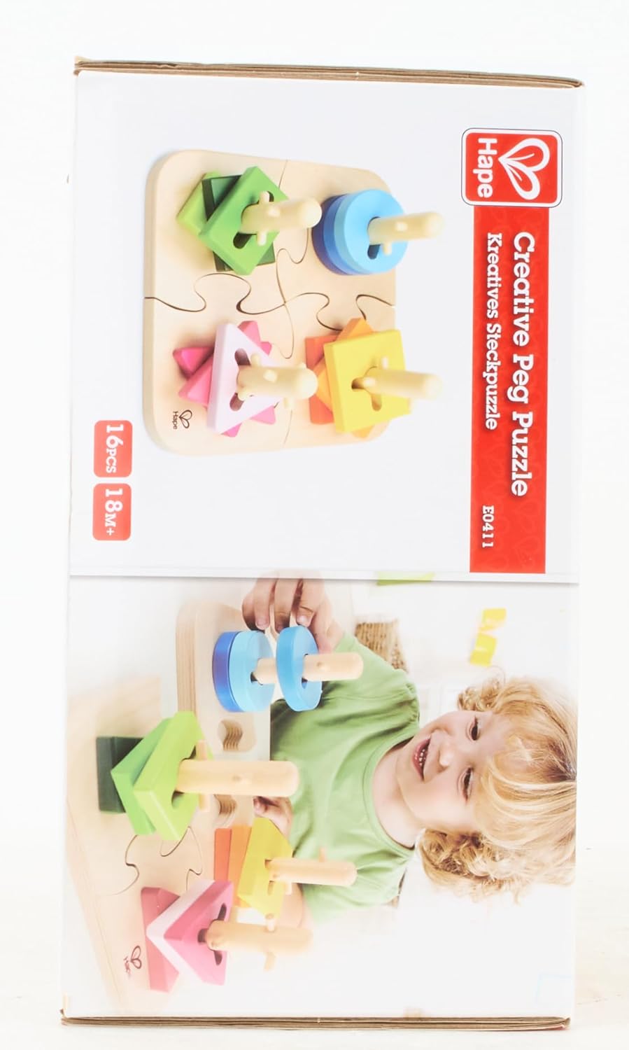 Creative Toddler Wooden Peg Puzzle