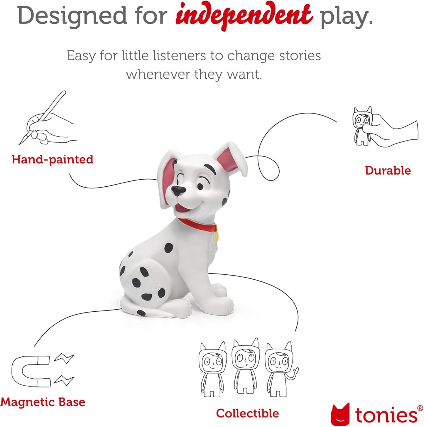 101 Dalmatians Audio Toy Figurine from Disney