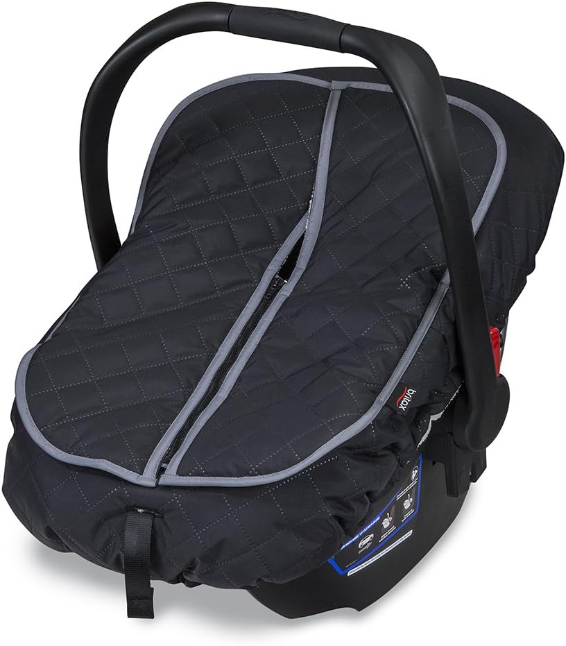 B-Warm Insulated Infant Car Seat Cover, Polar Mist
