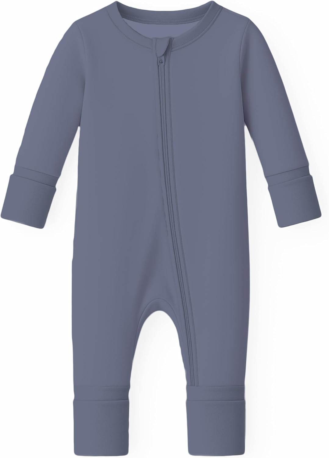 Viscose from Bamboo Sleeper Baby Pajamas, Convertible Gripped Footie with 2-Way Zipper, Ideal for Eczema