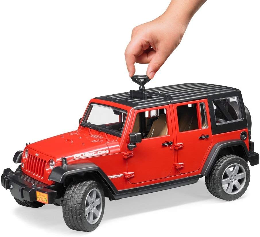 02525 Jeep Wrangler Unlimited Rubicon, Red