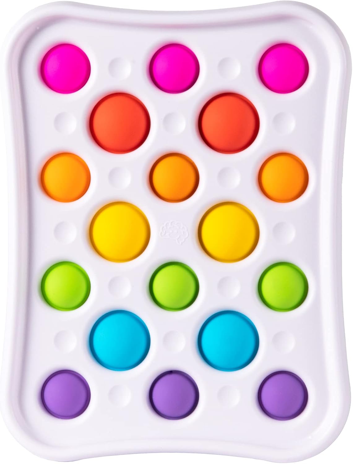 Dimpl Pops, Sensory Fidget Toy with 18 Popping Bubbles for Kids & Adults Ages 3 Years+