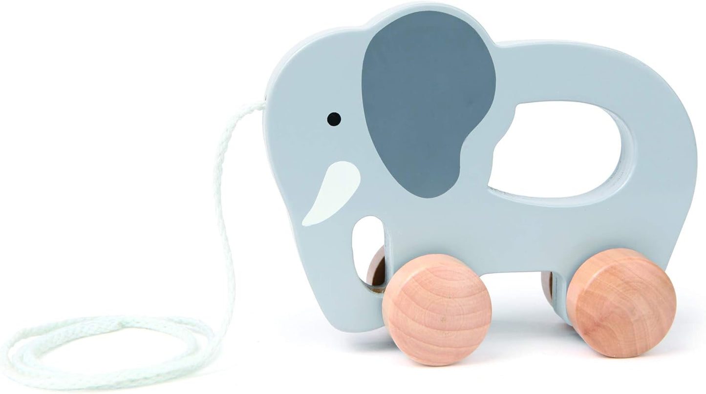 - Elephant Wooden Push and Pull Toy