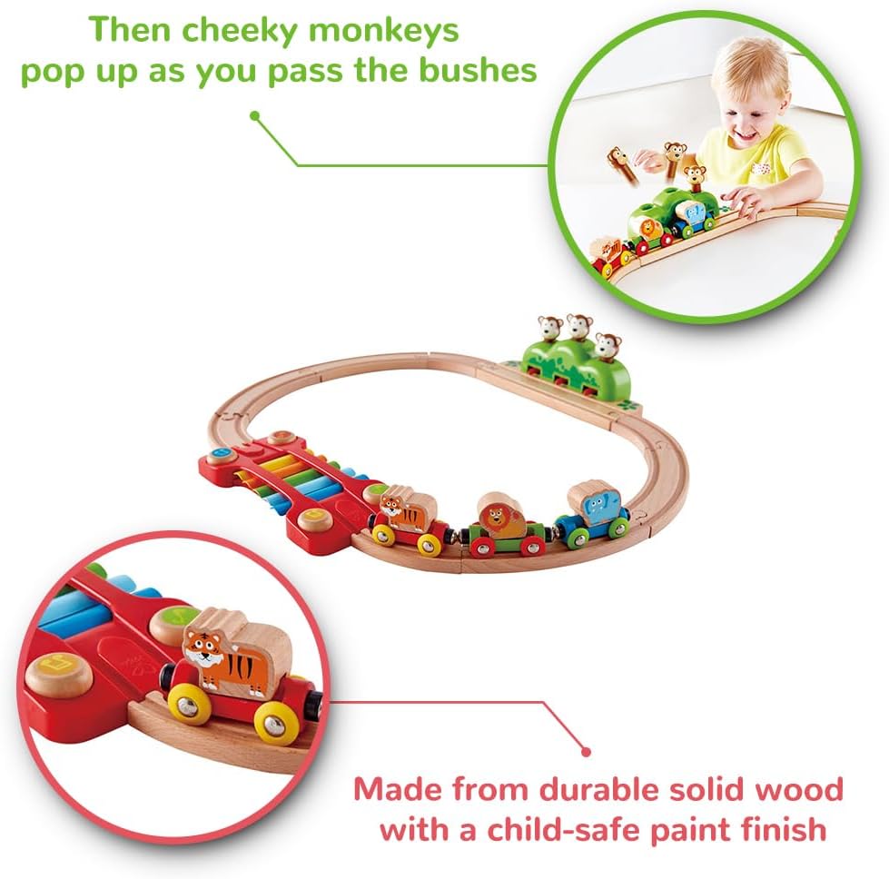 Music and Monkeys Toddler Railway Train