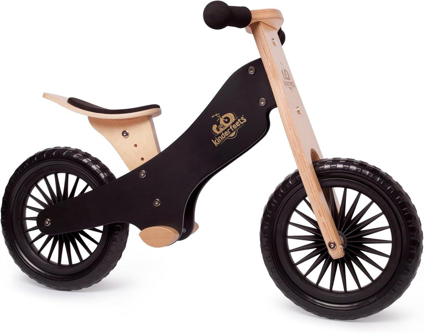 Balance Bike - Wooden Balance Bike | Sustainable and Eco-Friendly | Adjustable Riding Balance Toy for Kids and Toddlers