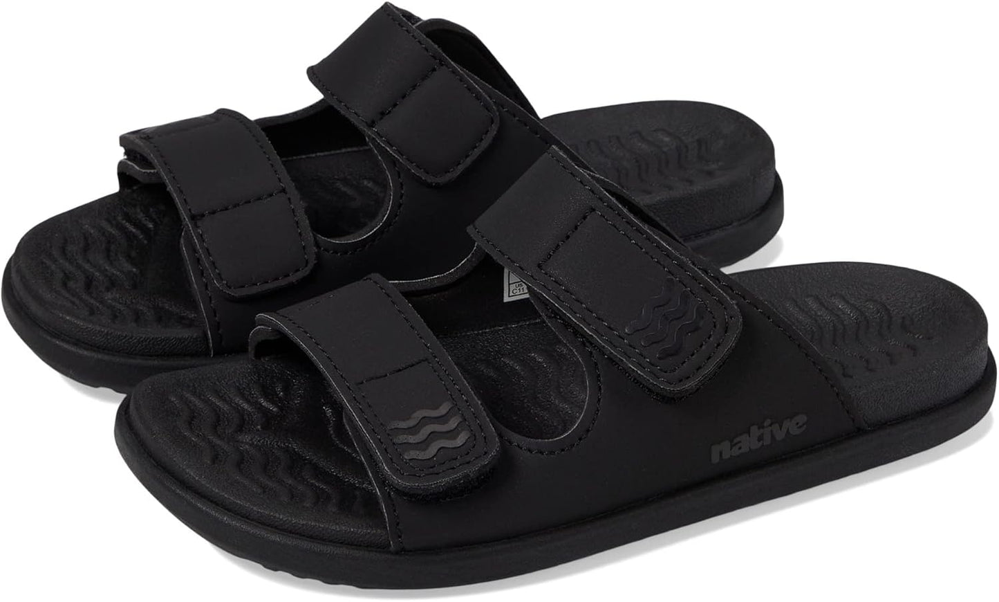 Kids Frankie Sugarlite Flat Sandals for Little Kid - Satin PU and EVA Upper, round Toe Design, Casual, and Comfortable