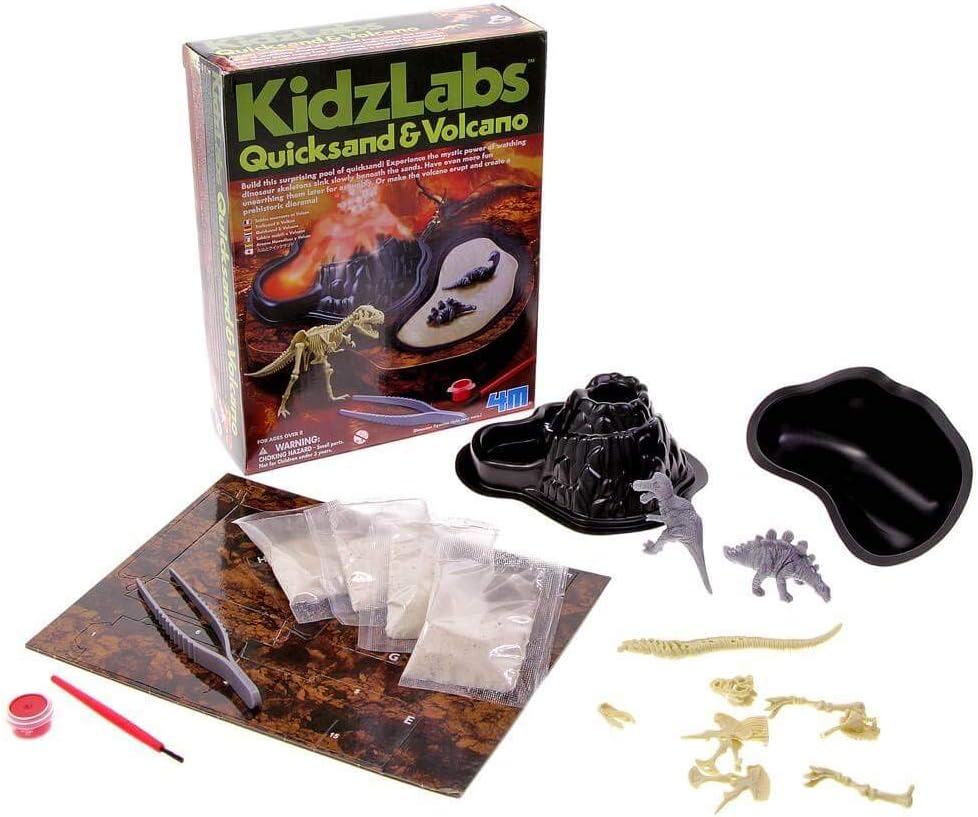 Kidz Labs Quicksand and Volcano Kit by