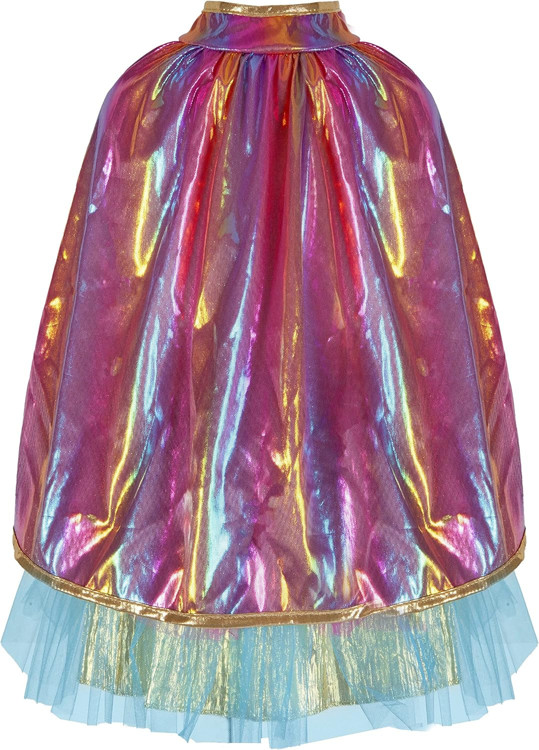 Super-Duper Tutu/Cape/Mask, Pink/Gold Size 4-6