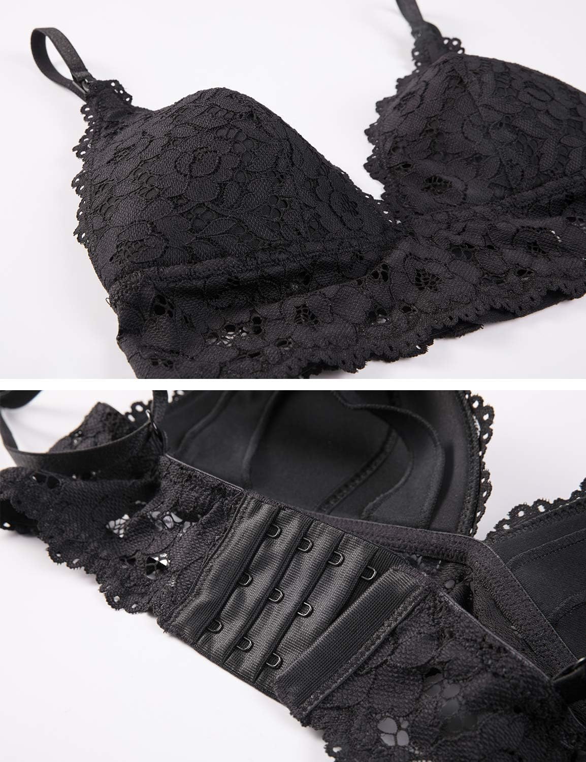 Women'S Nursing Bra Lace Wirefree Padded Maternity Bralette Breastfeeding Cute