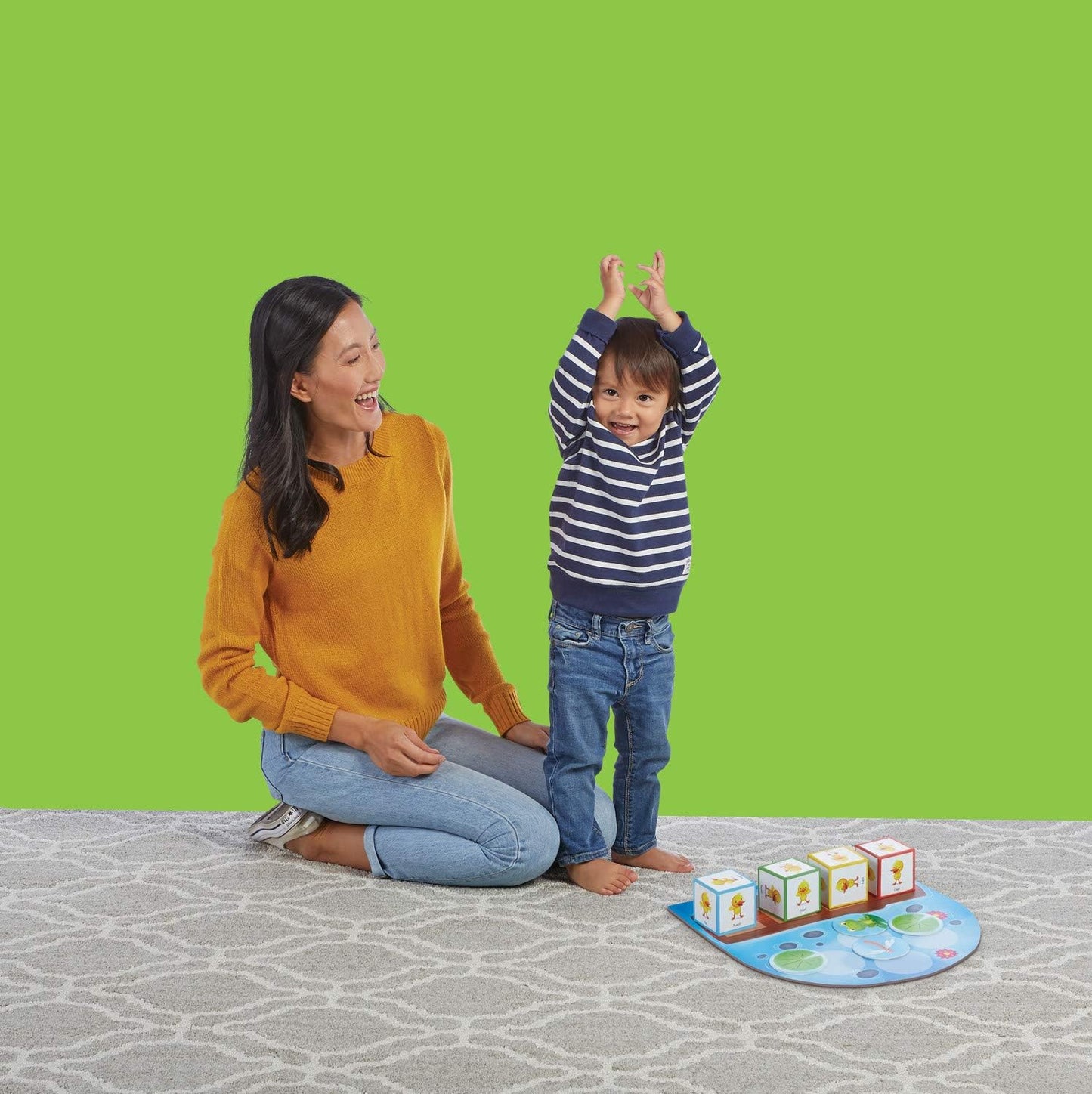 Games for Parents & Their 2-Year-Olds: Duck Duck Dance - Toddler & Preschool Board Game of Moving Your Body & following Directions