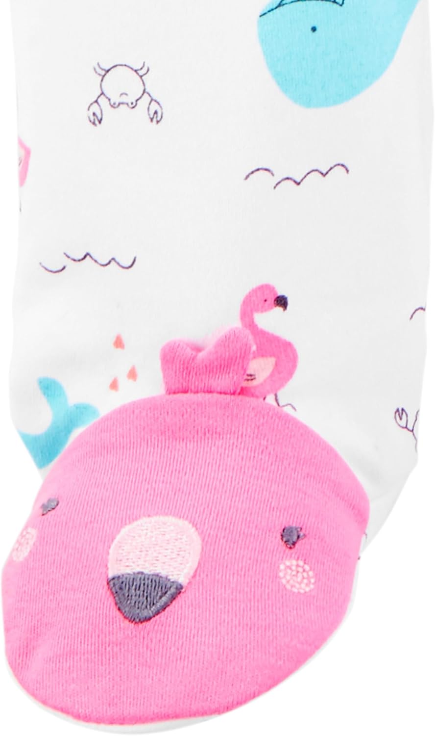 Baby-Girls 2-Pack Cotton Footed Sleep and Play
